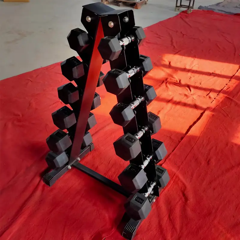 Commercial Dumbbell Racks Thickened and reinforced home fitness equipment Thickened steel plate dumbbell racks