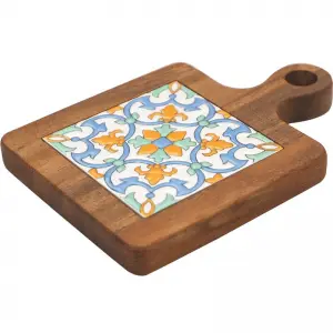 Pot mat Wooden anti-scald plate mat Solid wood dining table insulated mat Table mat Acacia wood