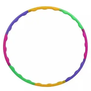 Hot Sale Soft Fitness Sport Hoop Removable Plastic Hula Gym Hoop For Children