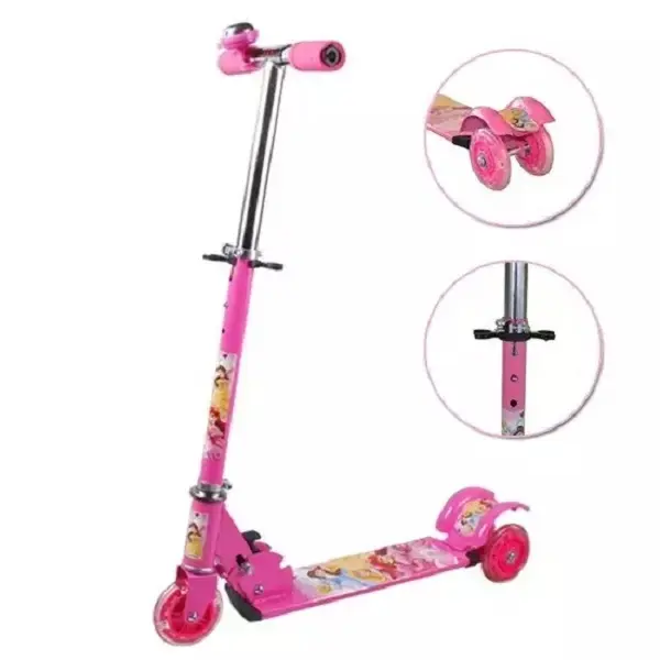 Manufacturers Wholesale 3 Wheels Skating Skate Board Foot Scooter Part Baby Kids Child Toy Scooter Featured Image
