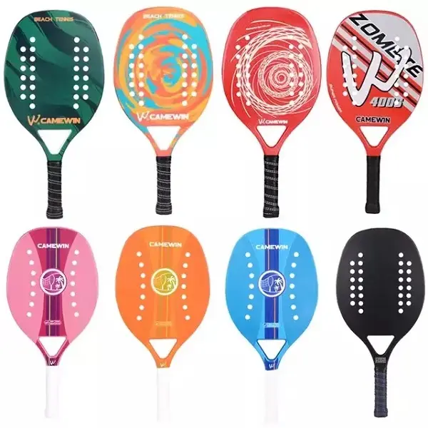 Outdoor Paddle Beach Tennis Racket Carbon Fiber Power Tennis Paddle stock beach tennis rackets