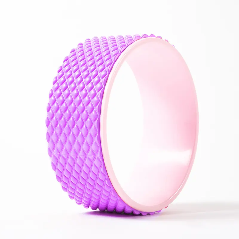 Yoga wheel backbend assists open back beauty back Pilates lap