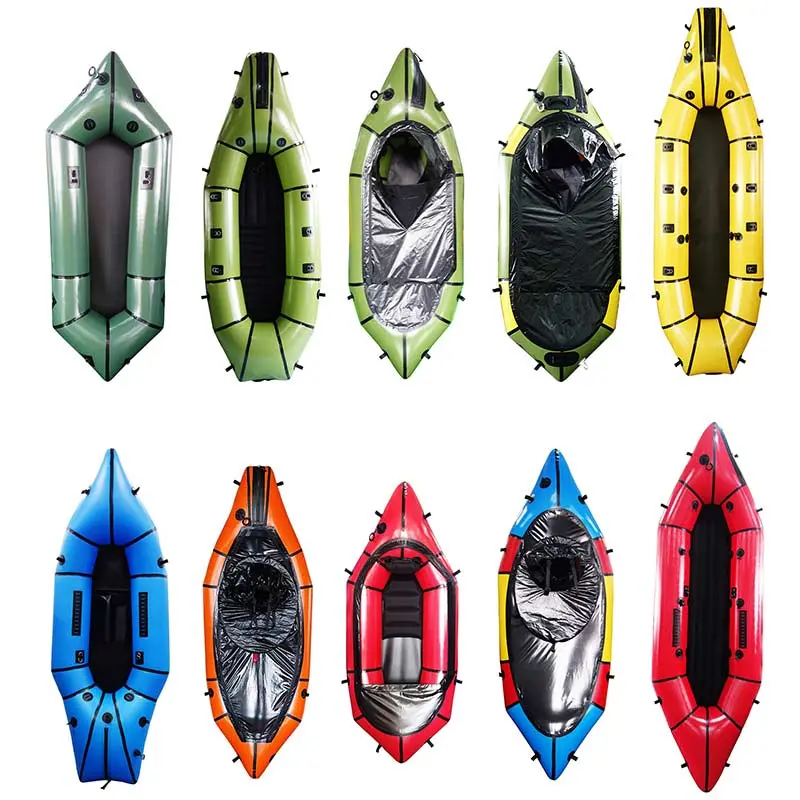 customized High quality inflatable rafting boat white water raft PVC boat