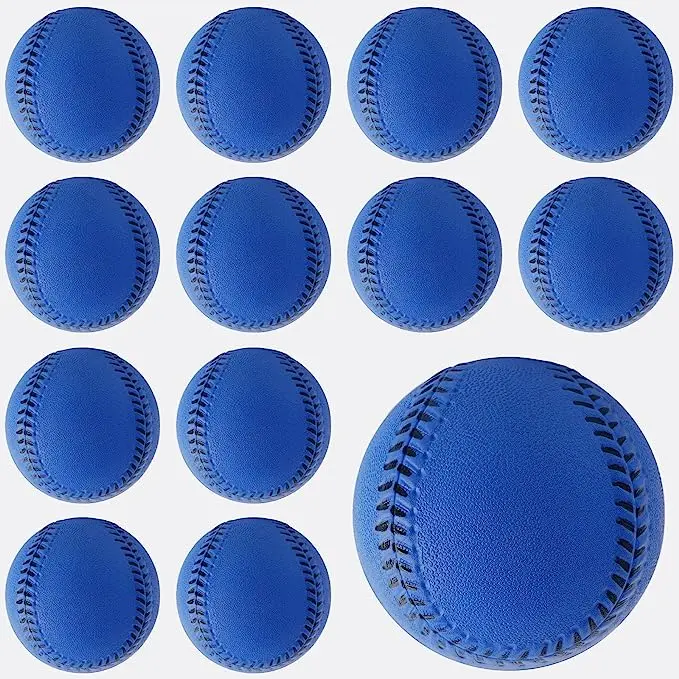 Pack of 12 Foam Baseballs