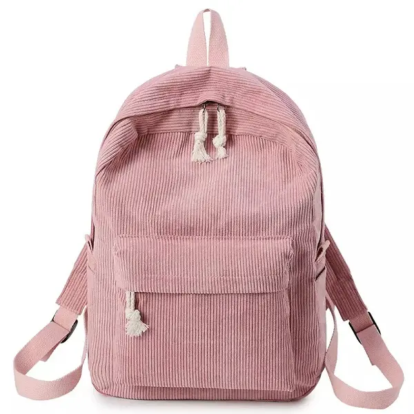 New arrival corduroy bags girls back pack fashion luxury designer ladies small bagpack travel flannelette other women backpacks Featured Image
