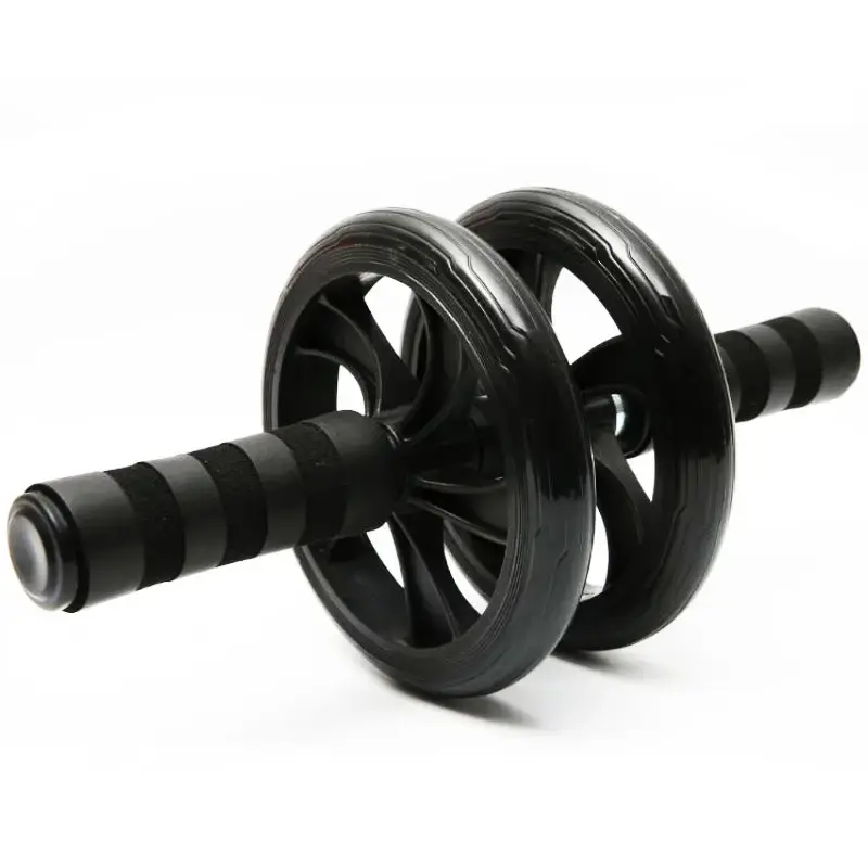 Fitness trainer wheel double wheel roller AB wheel