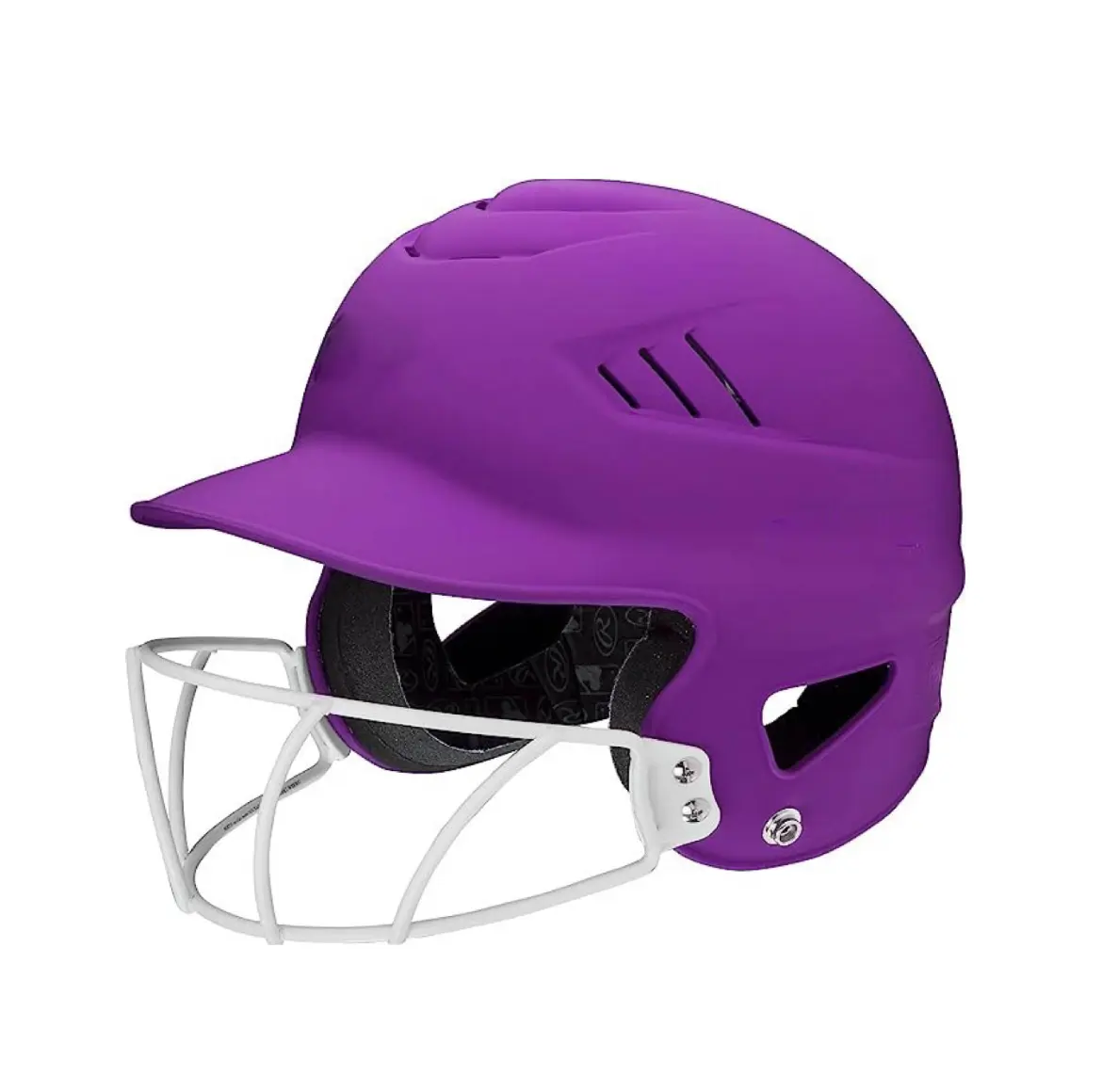 High Gloss Batting Helmet with Face Mask | Baseball/Softball