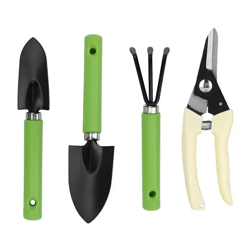 5-piece set shovel rake branch shears flower raising planting garden labor tools waist pack Portable gardening tools