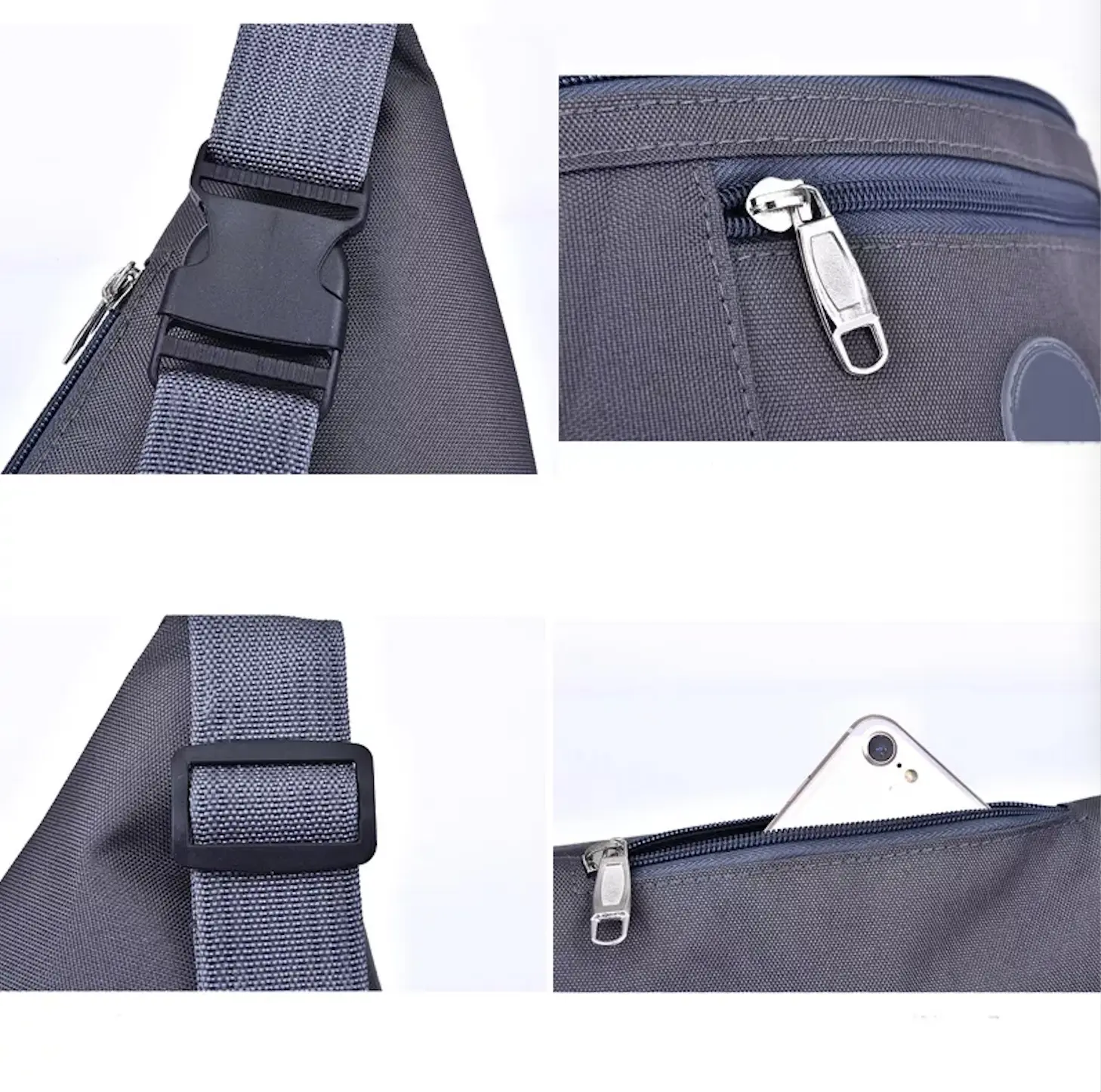 Wholesale promotion waterproof waist bag sling crossbody custom fanny polyester sports running pack