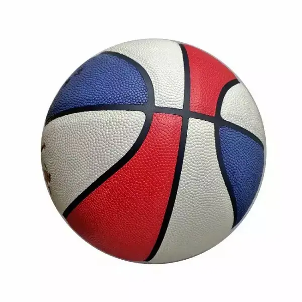 Durable PU Leather Basketball Ball Size 7 With Custom Logo Printing Match Basketball