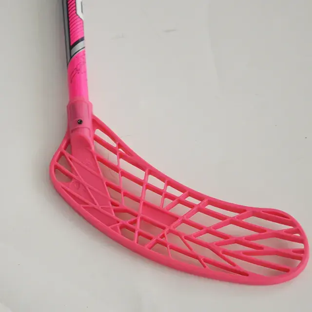 Durable Using Pink 80-104cm Flexible 100% Carbon Fiber Floorball Stick For Sale