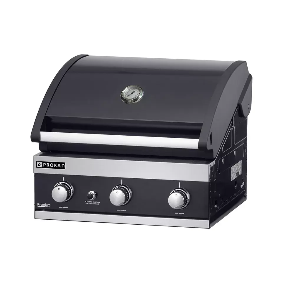 Factory supplied 24 GT Premium 3 burner plug-in gas grills Featured Image