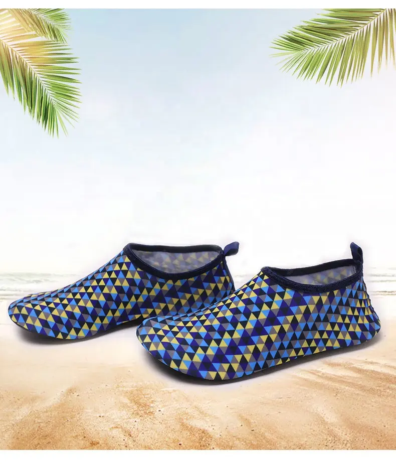 Factory Water Proof Sports Water Sport Shoe Barefoot Print Quick Dry Breathable Beach Shoes