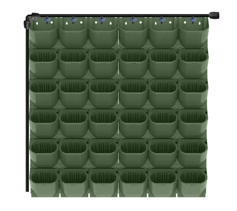 Smart Garden Green House Automatic Irrigation System Wall Stands Strong Vertical Hanging Planter Flower Pot Self Watering