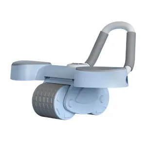 Automatic rebound crunch exercises to train abs