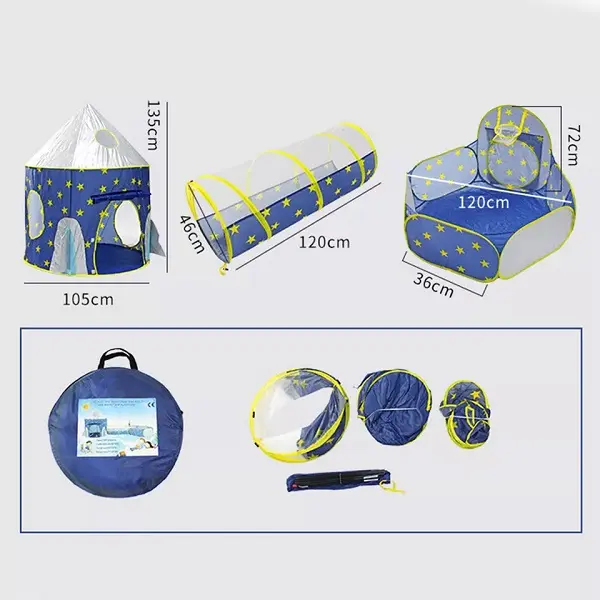 Children Boy Girl Indoor Toy Kids Tent Tepee Princess Castle Tent Baby Play House For Kids Teepee Tent