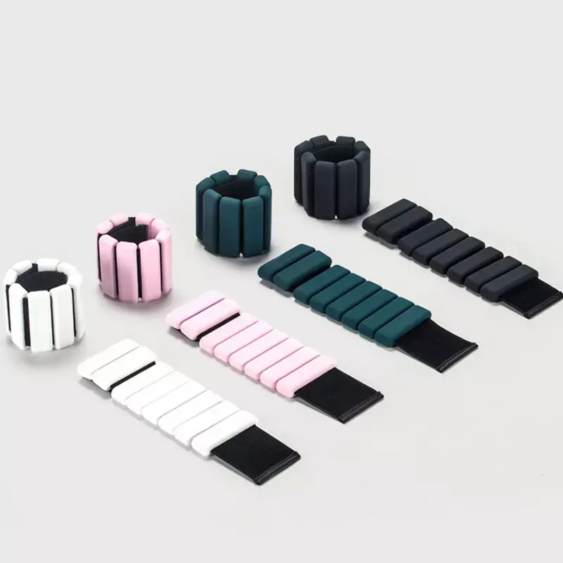 Wearable 1lb silicone hand slimming wrist ankle weight bracelet Featured Image