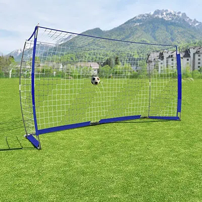 Football Practice Training Net Soccer Goal, Football Goal Net, Folding Soccer Goal Set