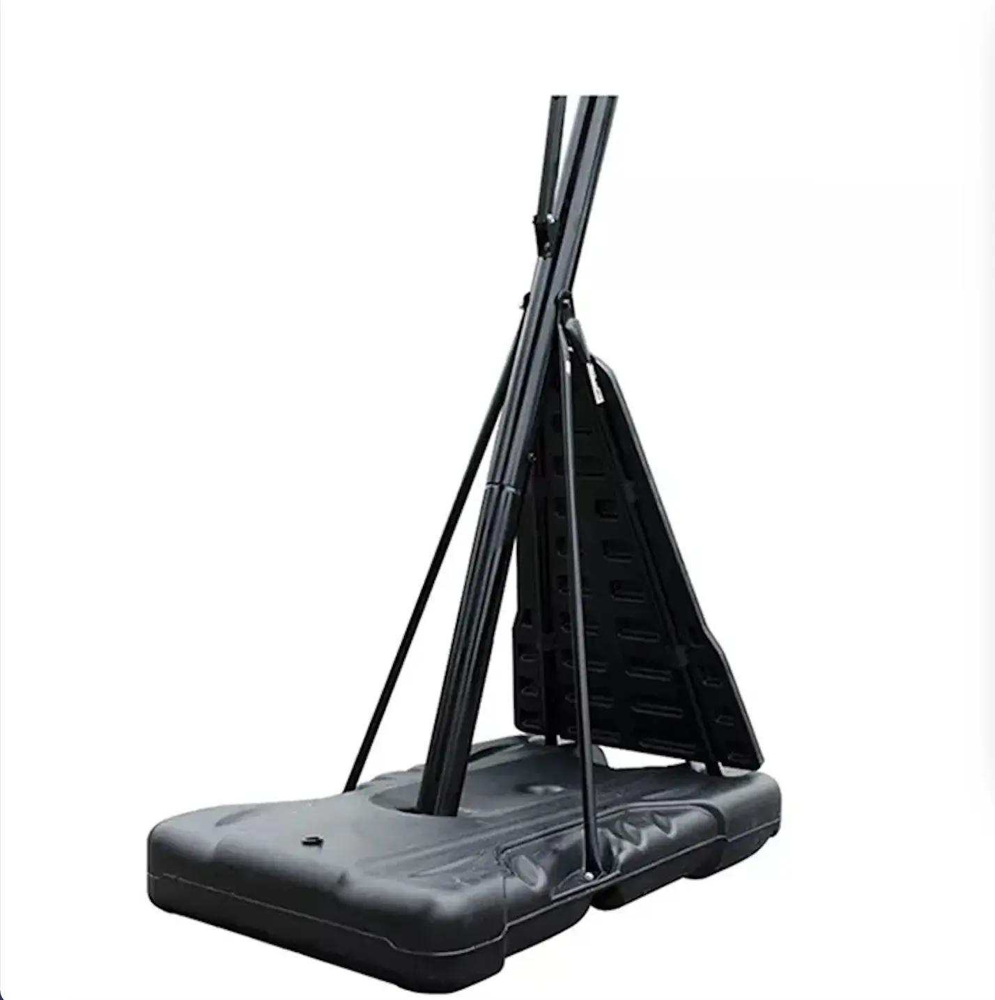 54” backboard Tempered glass Dunk Basketball hoop Basketball stand 5v5 competition Street basketball Outdoor movable