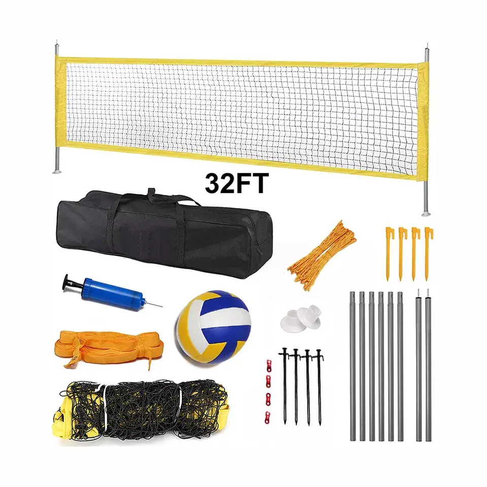 Hot sale smash round net beach volleyball game set Featured Image