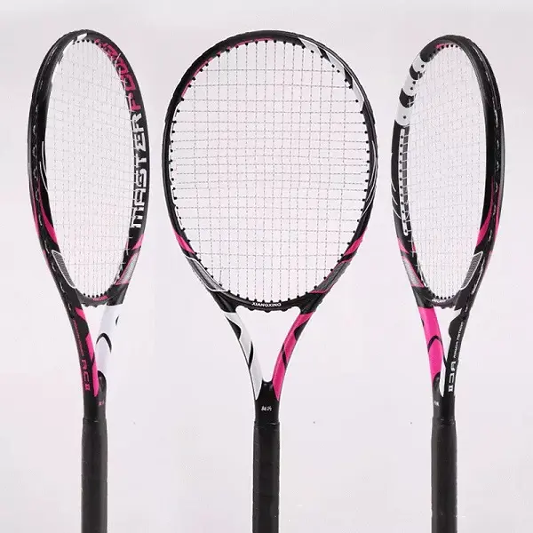 Adult 27Inch Graphite Full Carbon Fiber Tennis Racket Super Light Tennis Racket Professional Players Tennis Rackets Training Featured Image