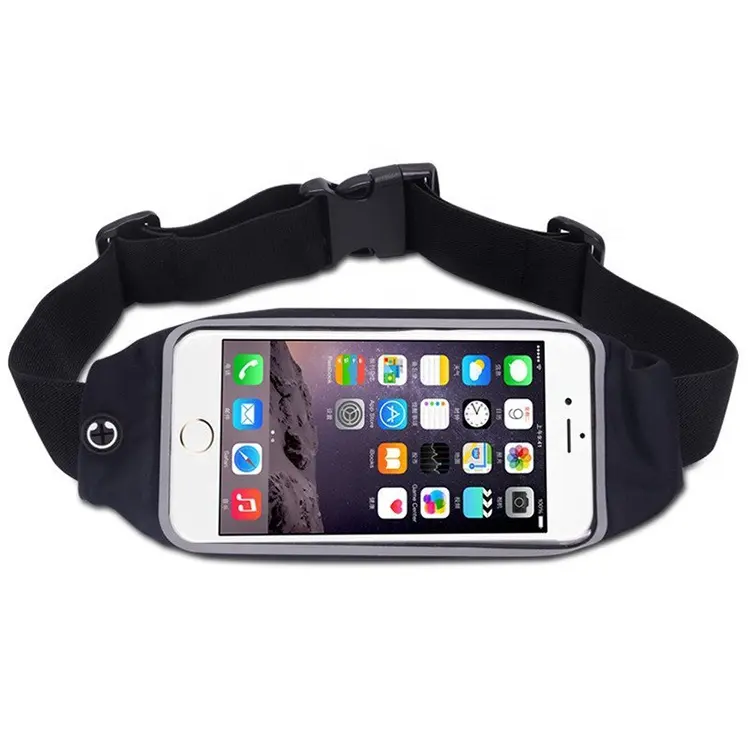 Outdoor sports multi-function belt mobile phone pocket running bag