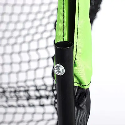 Portable foldable outdoor sports kick Ttrainer training exercise football shot net soccer goal