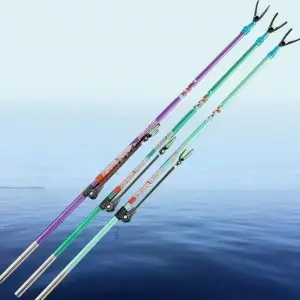 Carbon Bracket Rod Ultralight Ultra Hard Rod Holder Battery Fishing Box Fishing Chair Universal Desktop Fishing Ground Plug Telescopic Positioning 2.1 metres