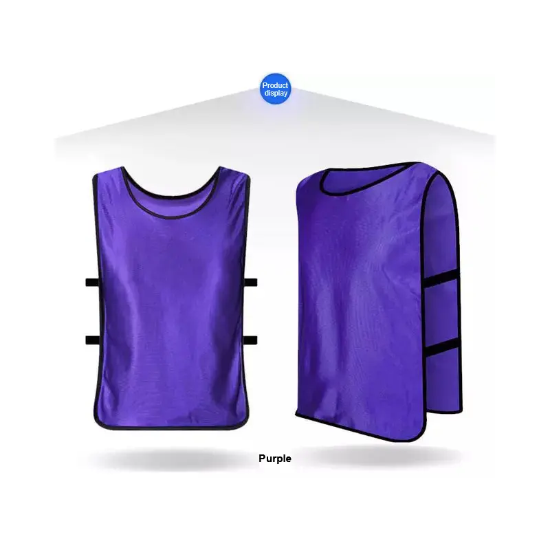 Outdoor Sports Children Team Sports Football Soccer Training Quick Dry Jerseys Train Bib Vest For Men Featured Image