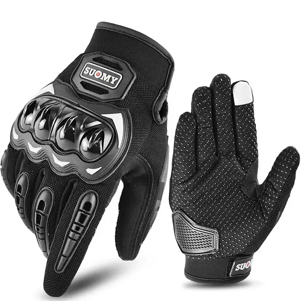 SUOMY Summer Motorcycle Gloves Touch Screen Full Finger Racing Climbing Cycling Riding Sport Windproof Motocross Gloves Luvas Featured Image