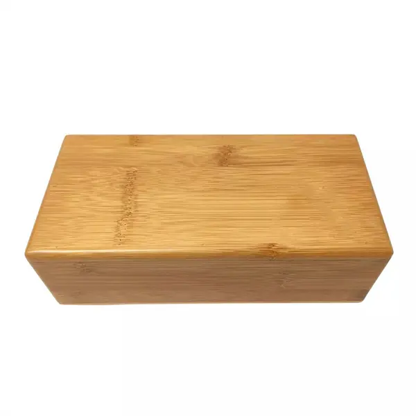 Eco Friendly Organic Custom Bamboo Solid Wooden Yoga Block,Bamboo Yoga Brick