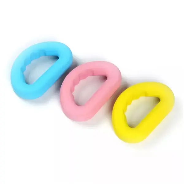 Color D-shaped Dumbbells Weights Silicone Dumbbell Sets for Woman and Kids Colorful Yoga Gym Dumbbells