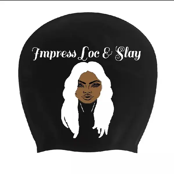 Customized Logo XL Silicone Dreadlocks Swim Cap For Long Hair Silicone Swim Caps Featured Image