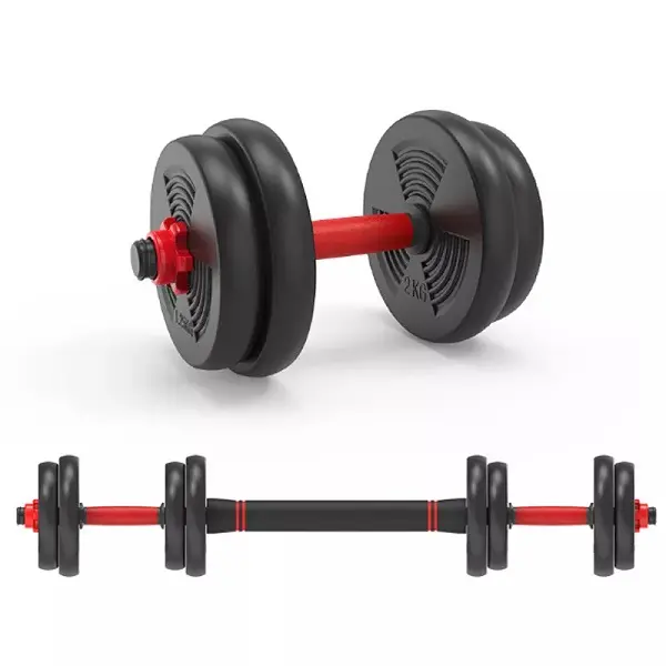 Factory supply gym weight lifting adjustable removable barbell dumbbell set Featured Image