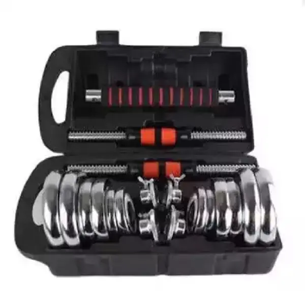 In Stock High Quality 20kg 44LB Fitness Equipment Gym Weights Set Adjustable Dumbbell For Body Building