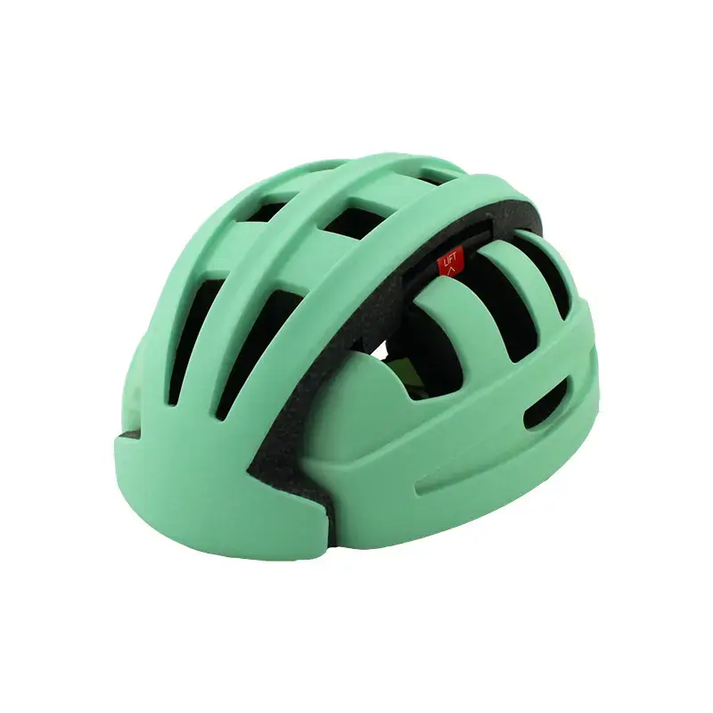 Cycling Personal Protection Safety Folding Helmet Adult Portable Can Bring LED Light Featured Image