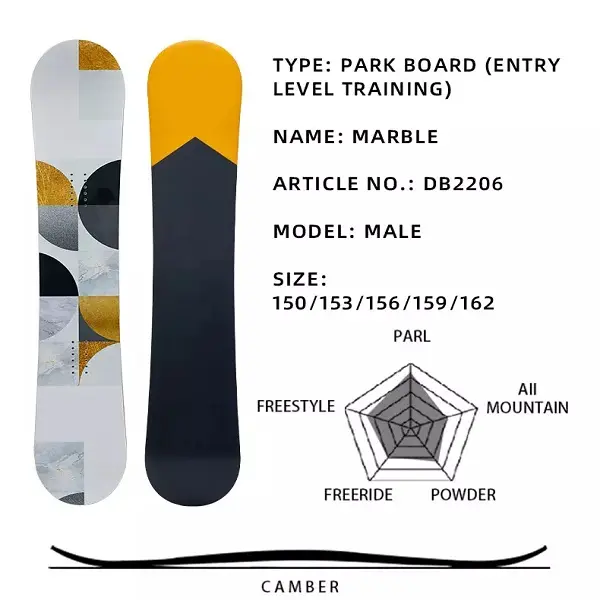 2021 New Design OEM Good Quality Adult Sandwich Customized Snowboard