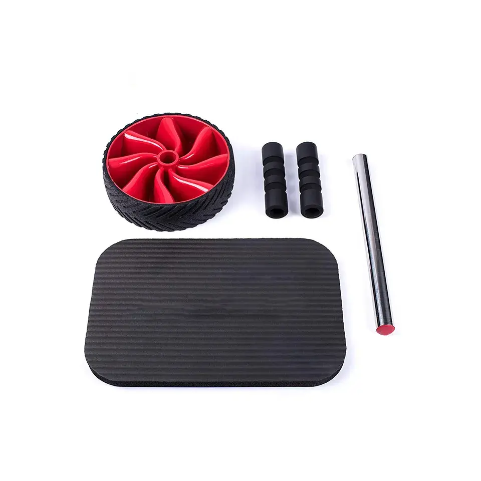 Non-sliding abdominal abs exercise wheel