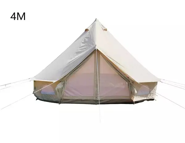 DANCHEL OUTDOOR High quality 4m Oxford Heavy Duty bell tent beach tent camping tent Featured Image