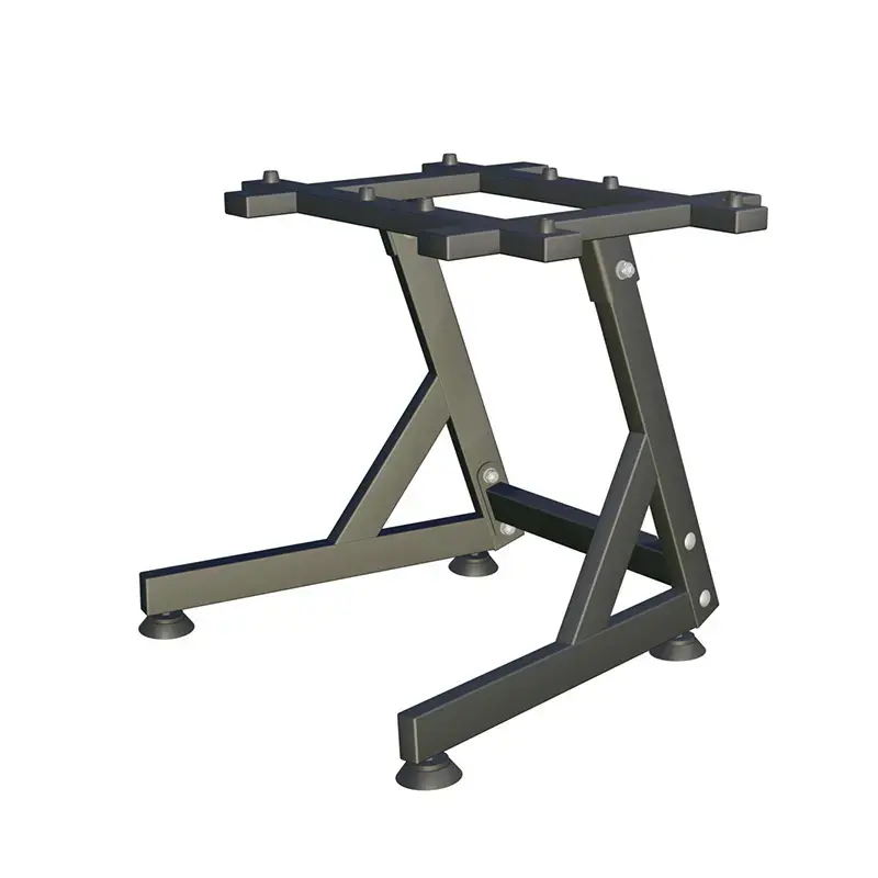 Weight adjustable dumbbell lifting set frame