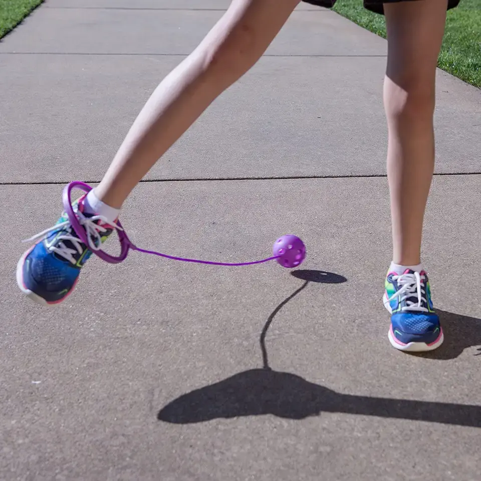 Ankle toys kids swing ball