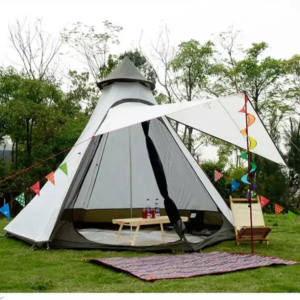 YIRABBIT Outdoor 5+ Persons 4 Season Family Instant Large beach tent waterproof camping tent