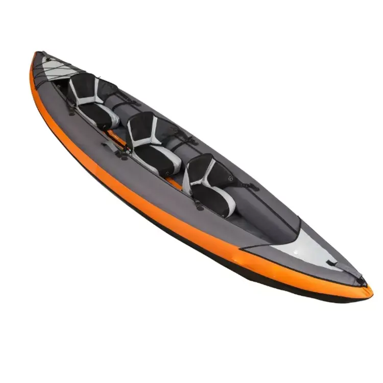 Customizable 3 people kayak, inflatable fishing boat, canoe, water sports, adult entertainment Featured Image