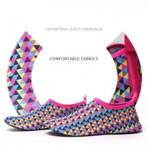 Factory Water Proof Sports Water Sport Shoe Barefoot Print Quick Dry Breathable Beach Shoes