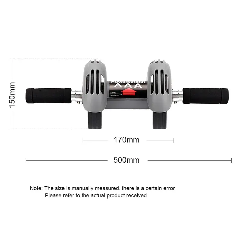 Home fitness equipment multifunctional two-round abs wheel