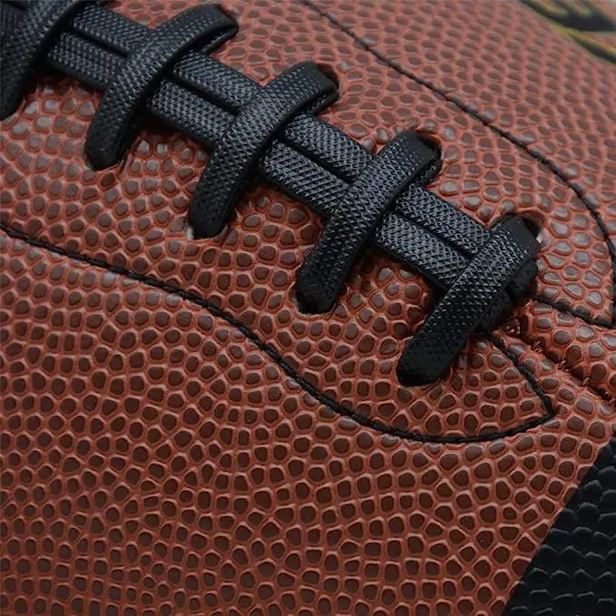 Composite Leather Indoor/Outdoor Soccer Balls for Training and Recreational Play, Size 6,7,9