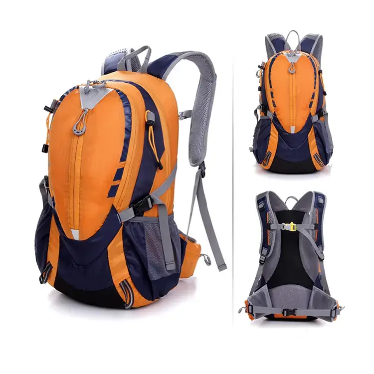 new Outdoor Travel Trekking High Capacity Nylon Camping Bag Waterproof Mountain Hiking Backpack Featured Image