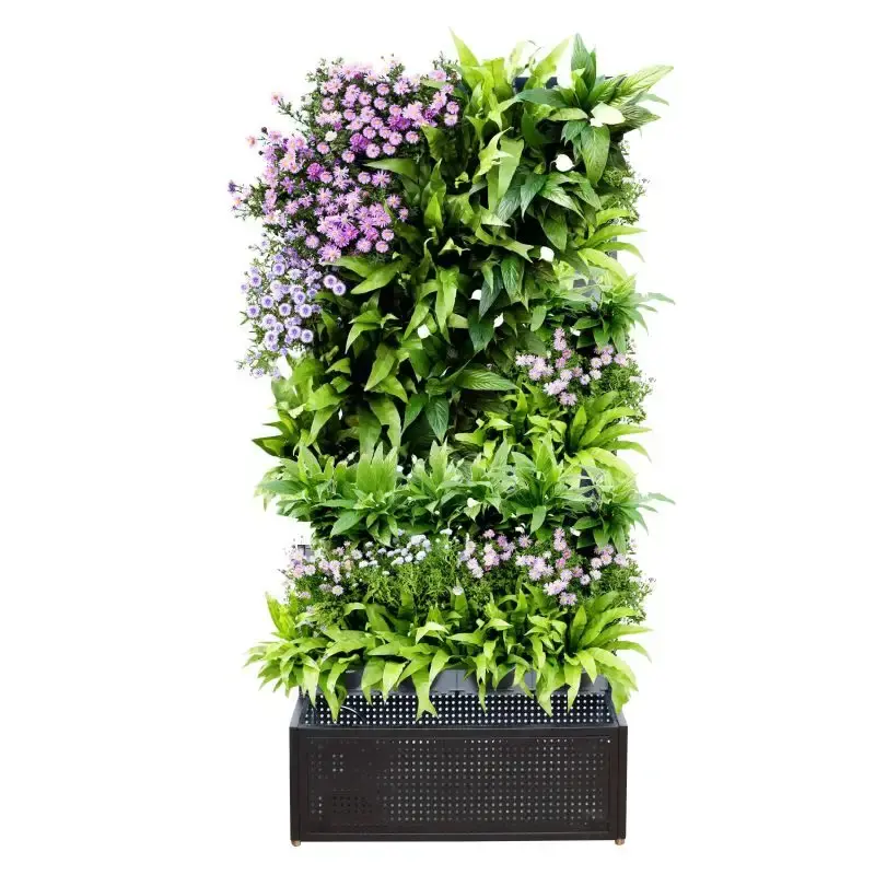 Vertical Garden Wall Plastic Flower Pot mobile plants wall screen for garden products