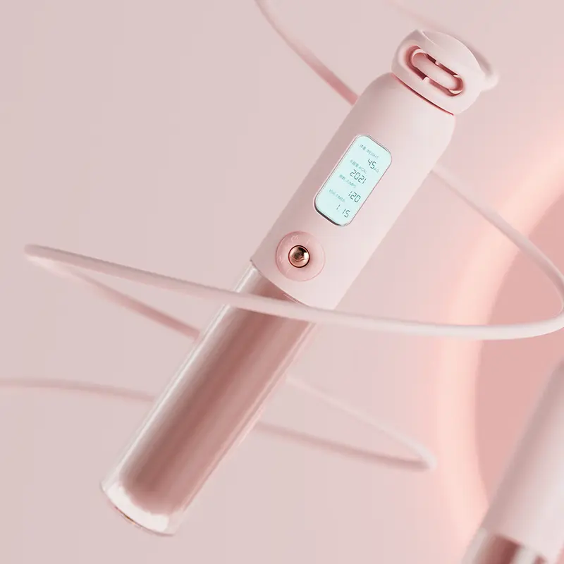 Cordless jump rope fitness sports electronic counting weighted ball professional fat burning cord cord girls special wireless rope