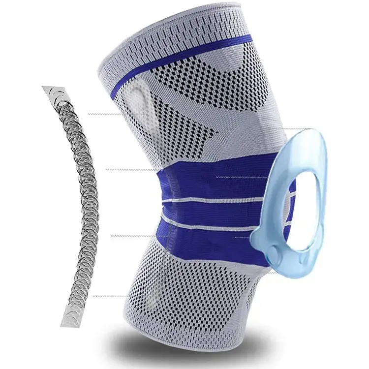 Adjustable Basketball Sport Knee Support Belt Gel Elbow & Knee Brace Pad Featured Image